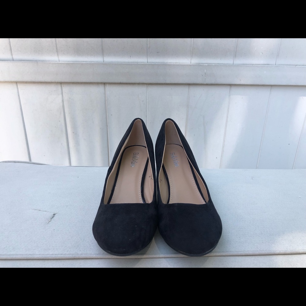 Short black heels